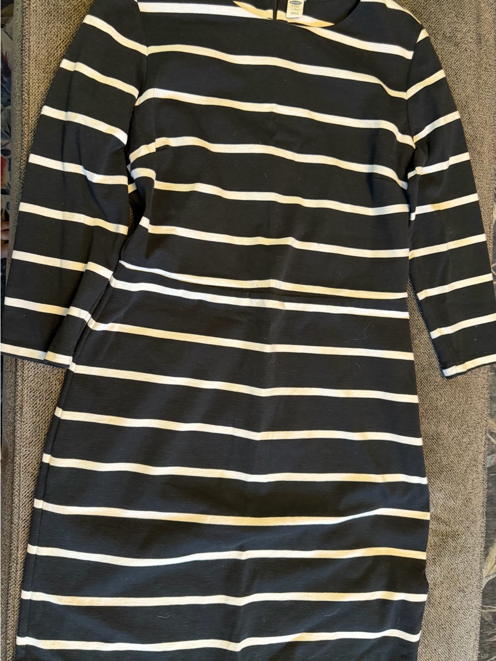 Old Navy Black and White Striped Women’s Dress